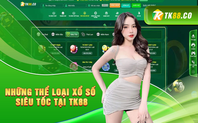 Phương pháp chơi xổ số siêu tốc hiệu quả tại TK88
